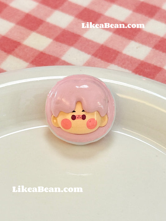 Pop Bean Macaron Dessert Series - Pino Jelly Litchi