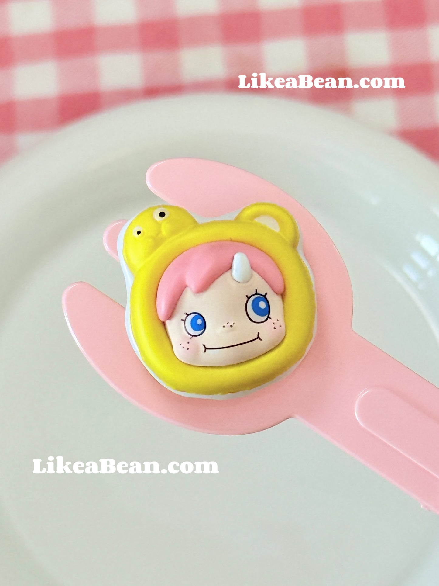 Pop Bean Macaron Dessert Series - Polar Lemon Cremebrulee