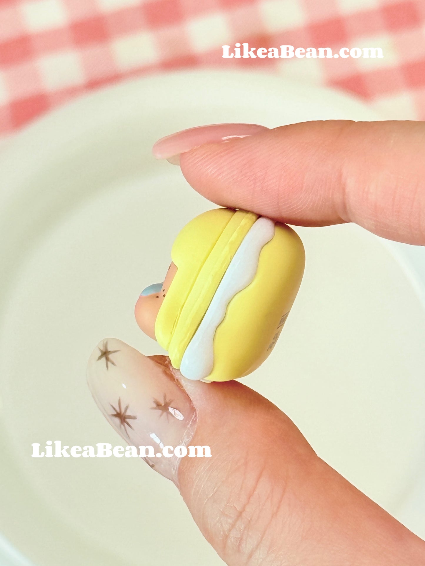 Pop Bean Macaron Dessert Series - Polar Lemon Cremebrulee