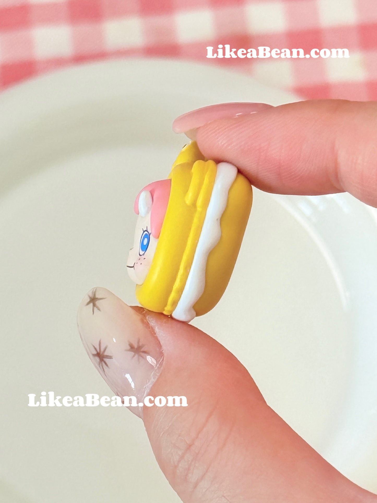 Pop Bean Macaron Dessert Series - Polar Lemon Cremebrulee