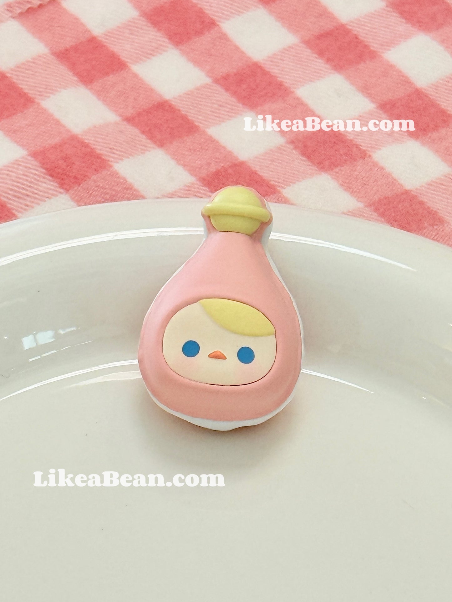 Pop Bean Macaron Dessert Series - Pucky Peach Oolong