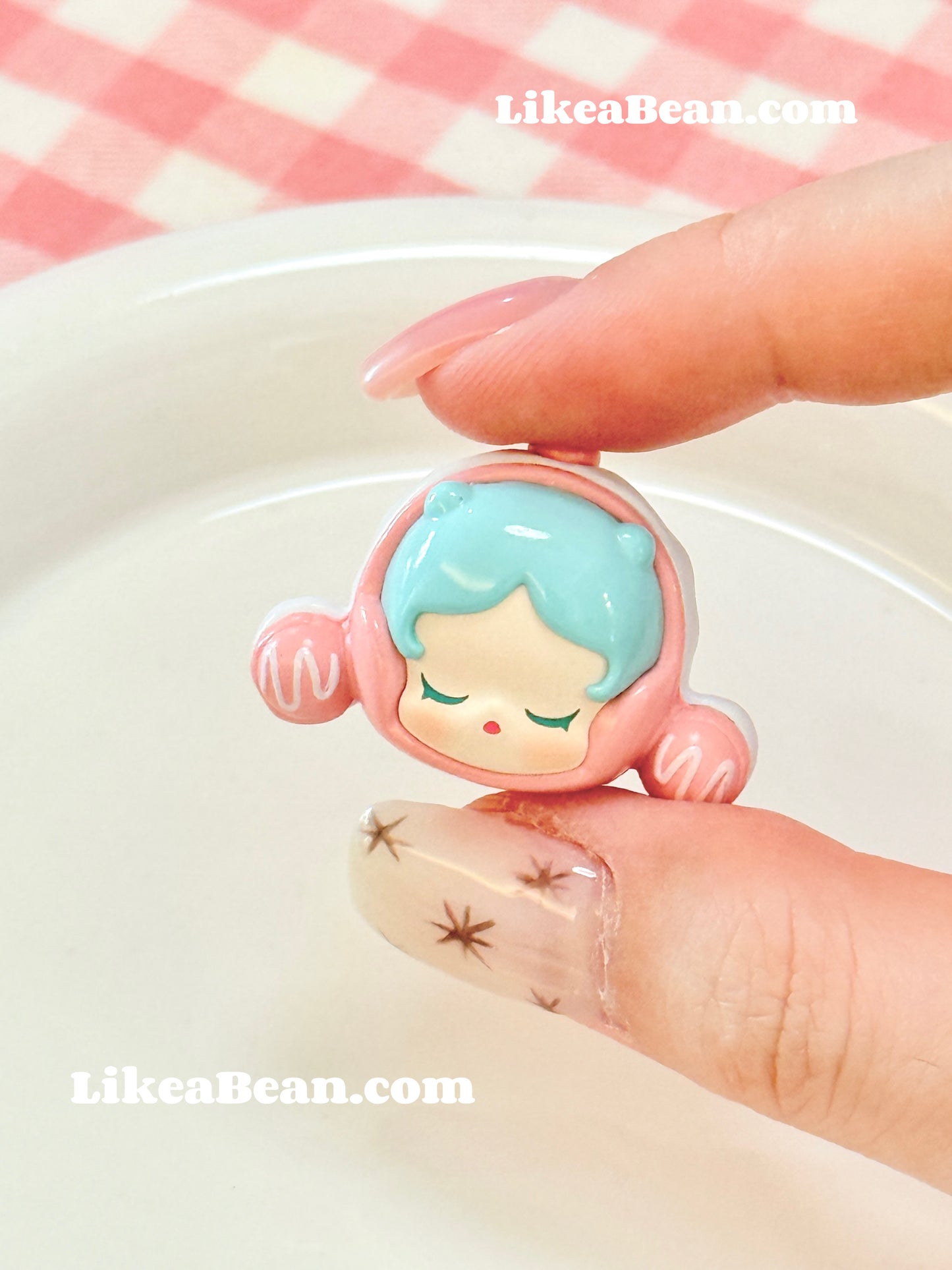 Pop Bean Macaron Dessert Series - Skullpanda Berry Yogurt