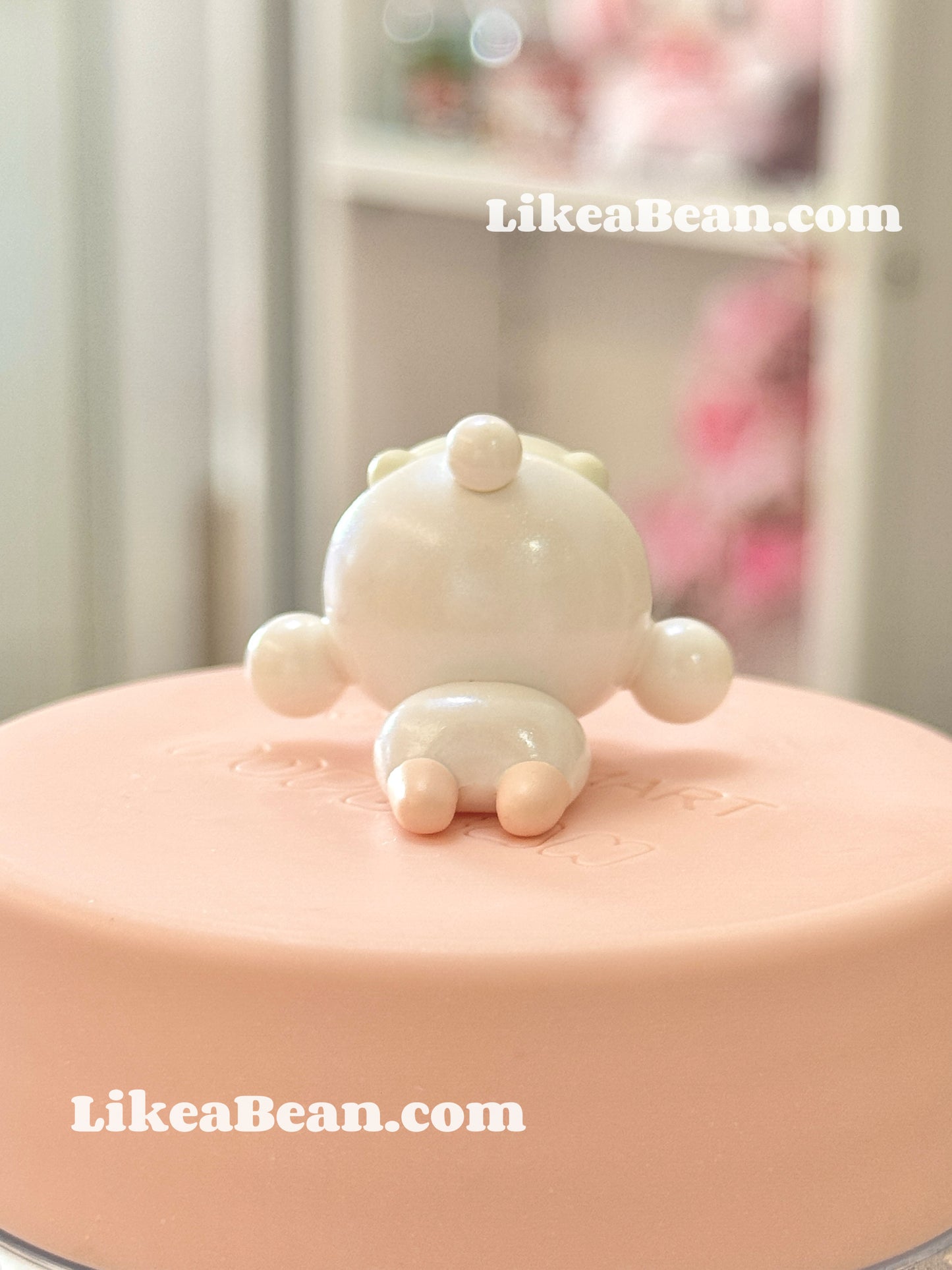 Pop Bean Sakura Lying Series - Skullpanda White Sakura