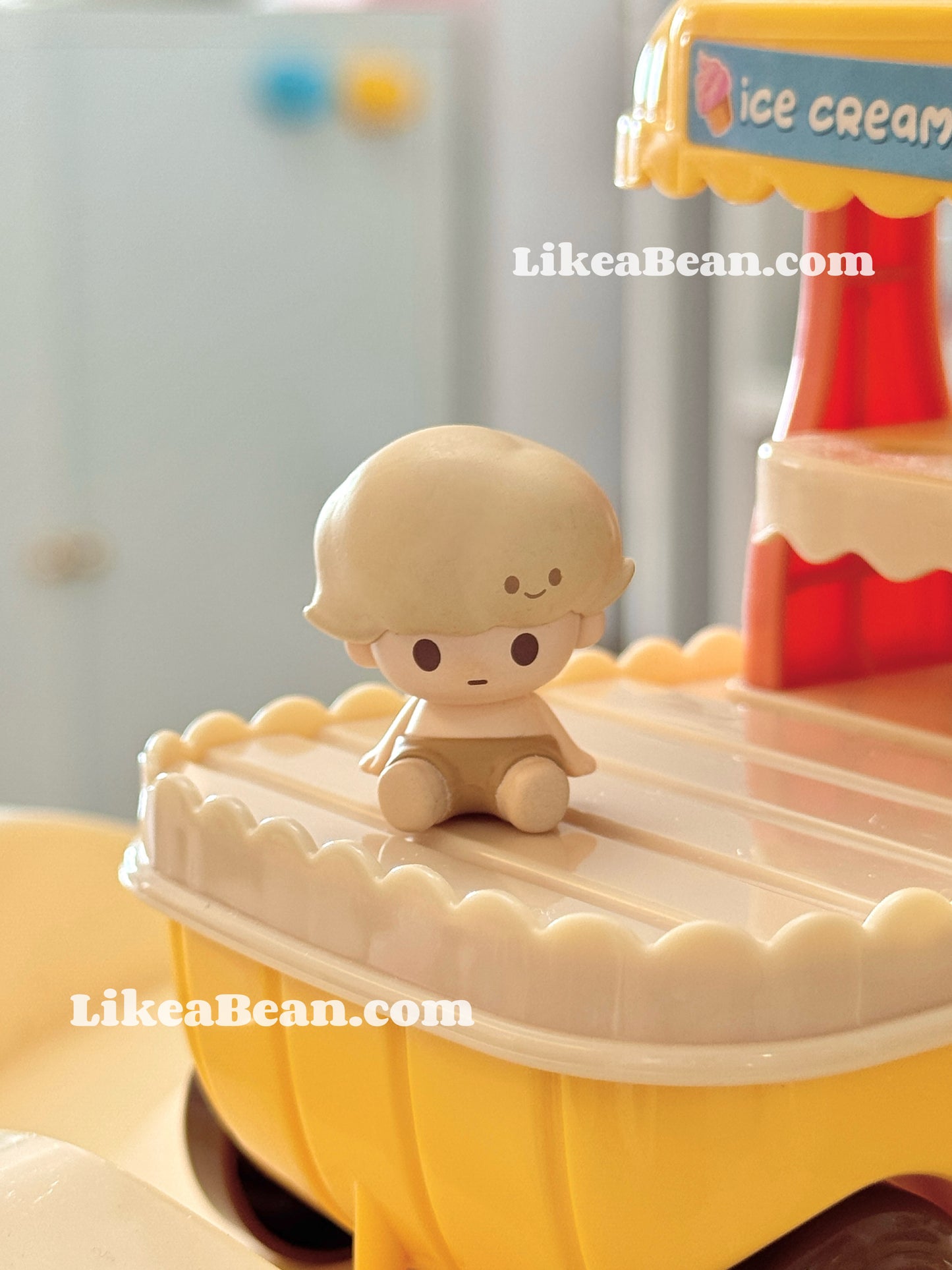 Pop Bean Sitting Baby Series - Dimoo Milk Tea