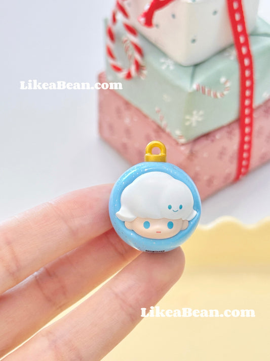 Pop Bean Christmas Ornament Ball Series - Dimoo Glacier Blue