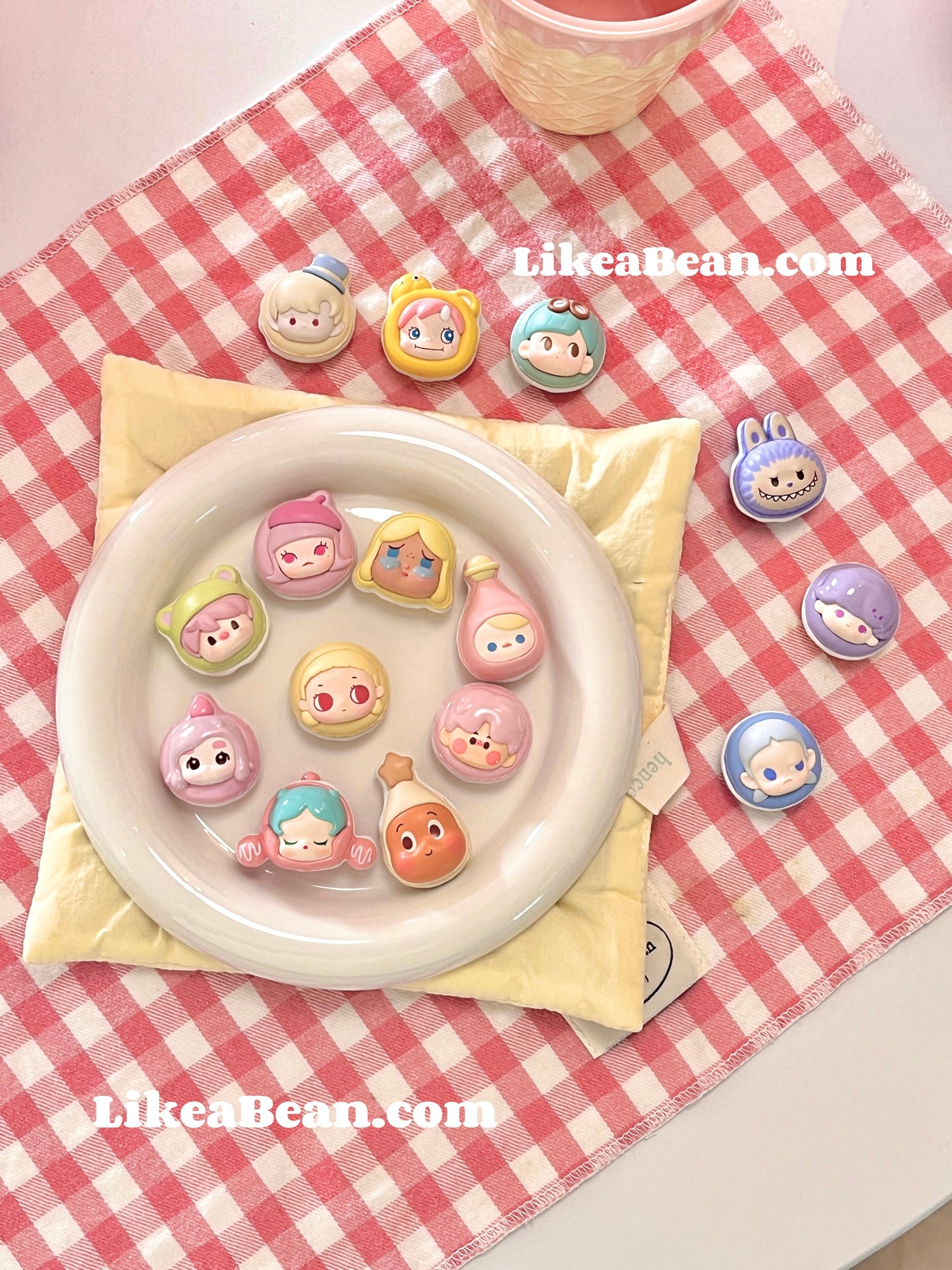 Pop Bean Macaron Dessert Series - Set of 15 beans