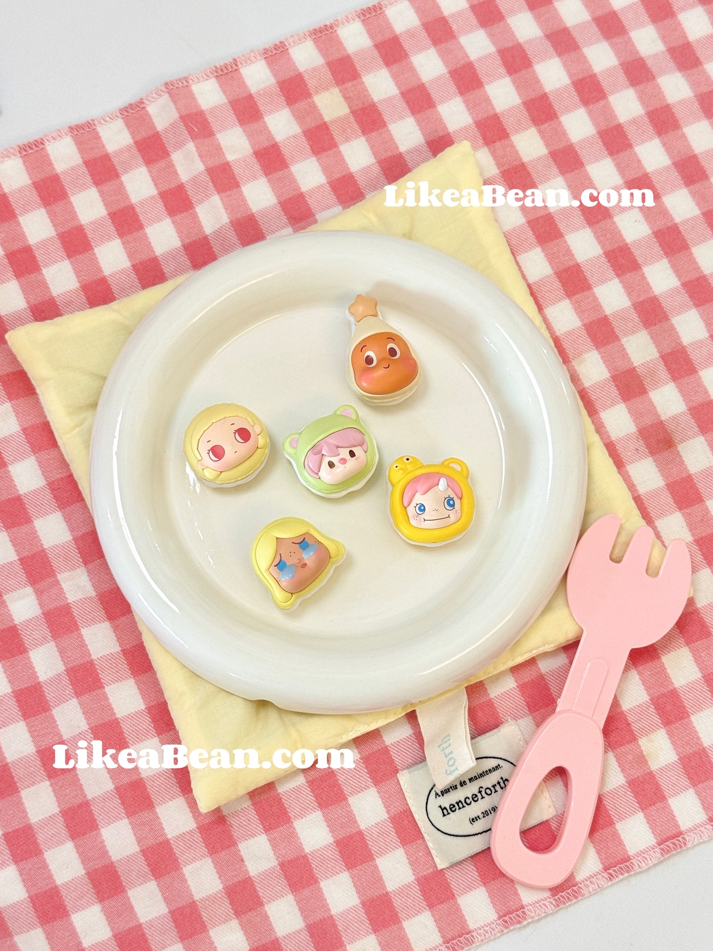 Pop Bean Macaron Dessert Series - Set of 15 beans