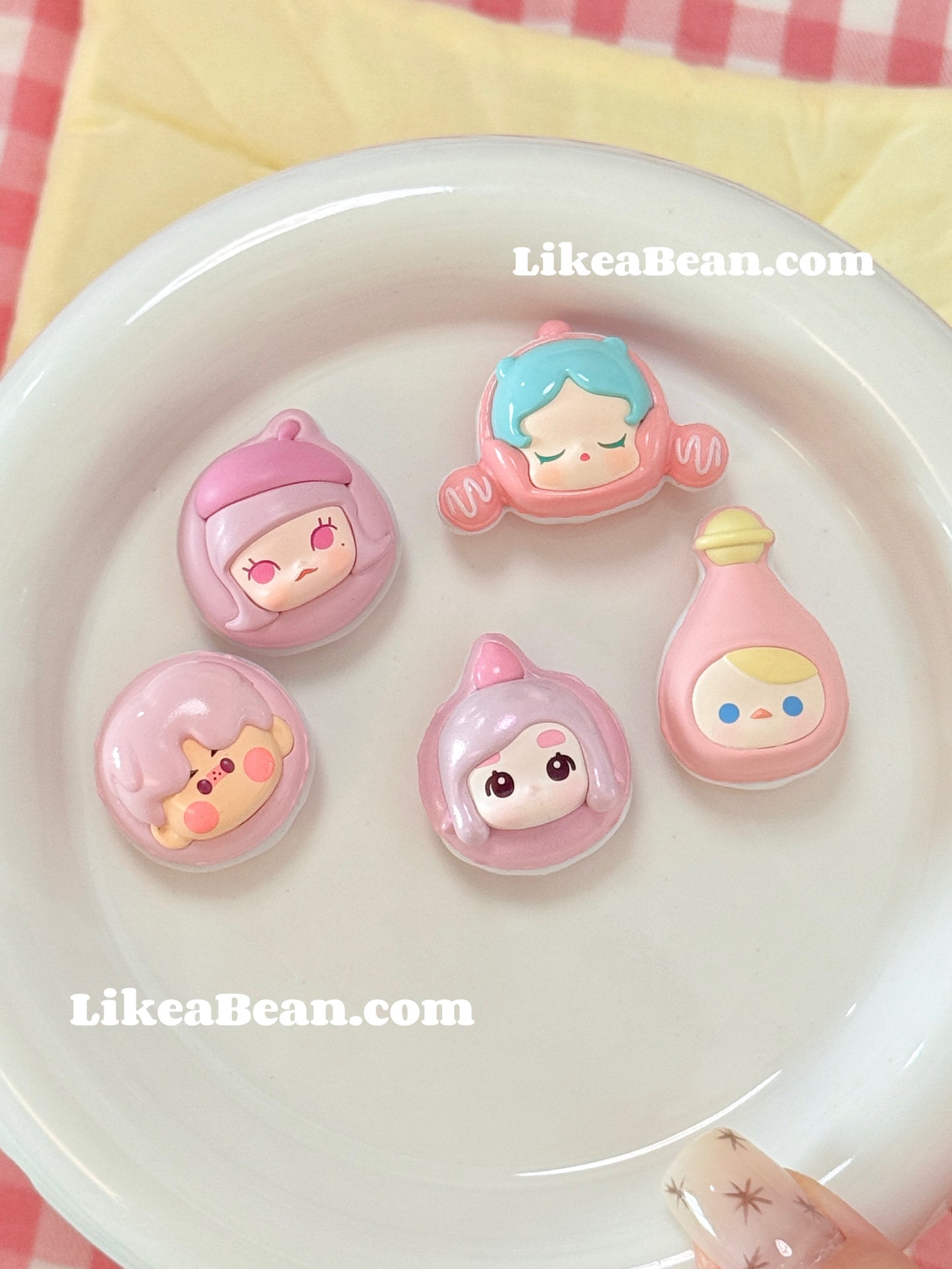 Pop Bean Macaron Dessert Series - Set of 15 beans