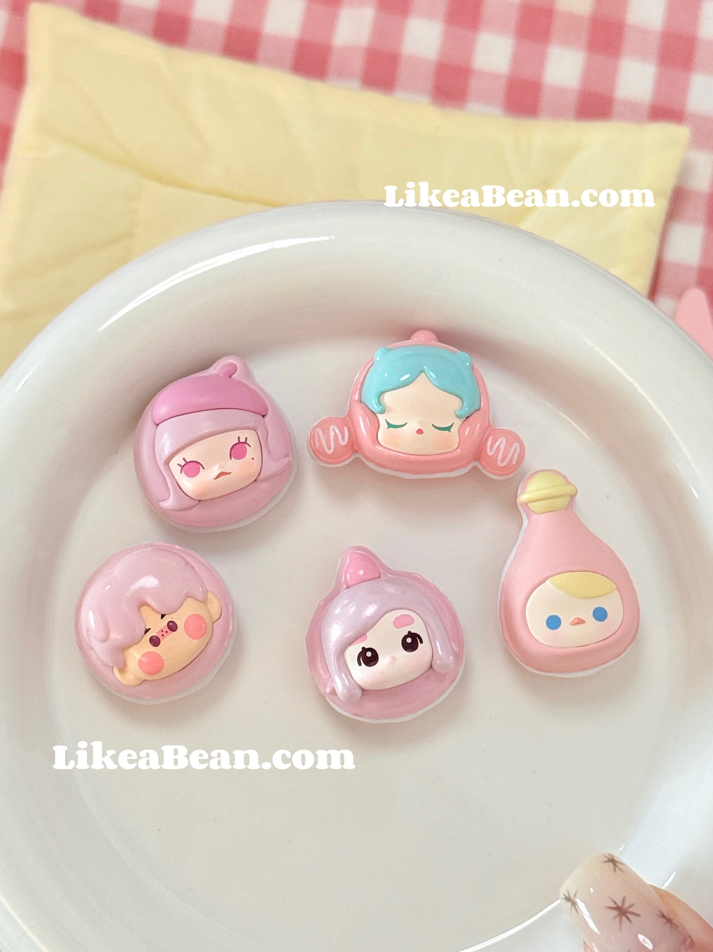 Pop Bean Macaron Dessert Series - Set of 15 beans