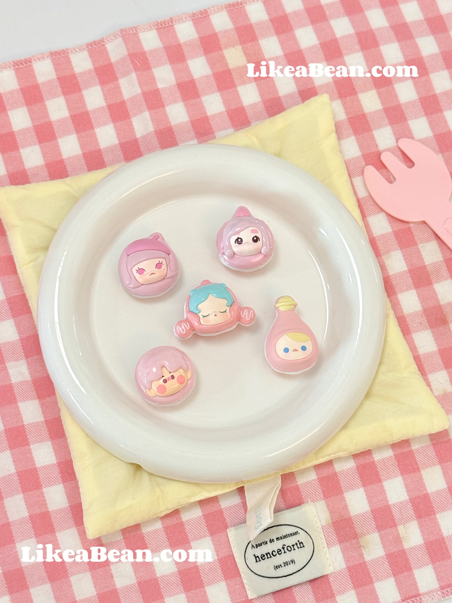 Pop Bean Macaron Dessert Series - Set of 15 beans