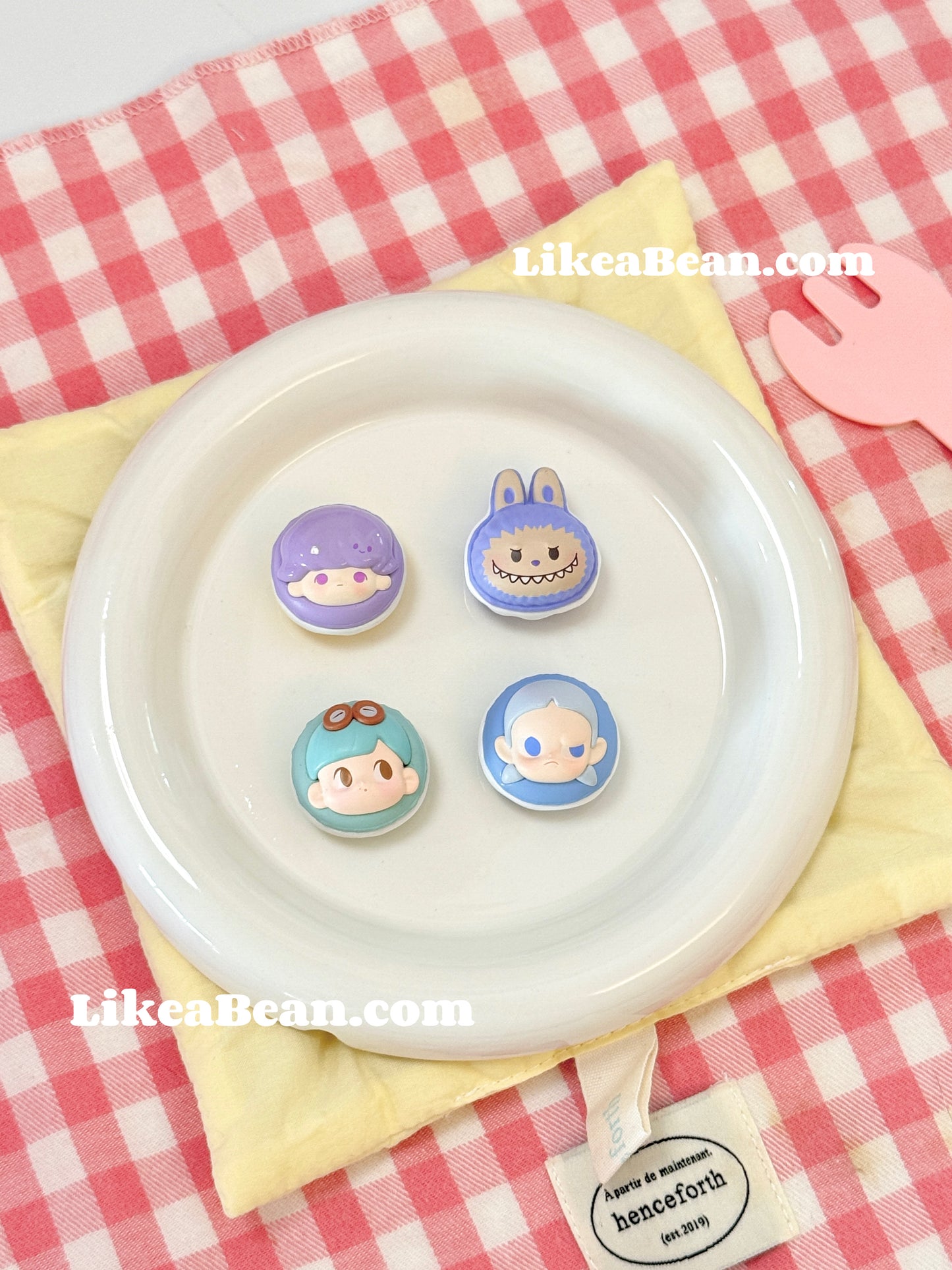 Pop Bean Macaron Dessert Series - Set of 15 beans