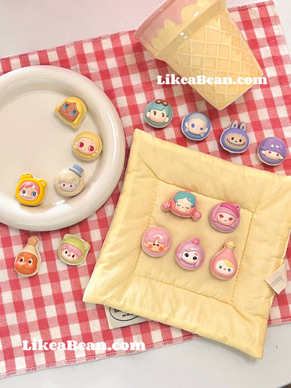 Pop Bean Macaron Dessert Series - Set of 15 beans