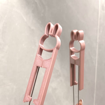 Art Toy Familia - [Pearlescent Color] Rabbit Perler Beads Pen, Beginner - Friendly, Double Needle - B008 Pearlescent Rose Pink
