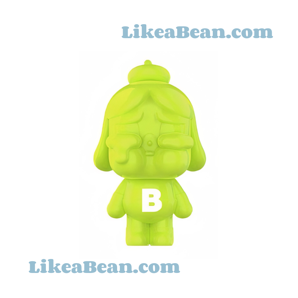 Pop Bean Crybaby Mini Figure Rainbow Set Series - Rainbow Series - Crybaby Green