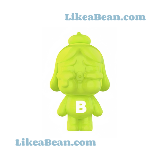 Pop Bean Crybaby Mini Figure Rainbow Set Series - Rainbow Series - Crybaby Green