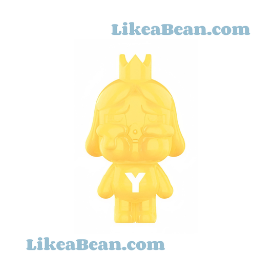 Pop Bean Crybaby Mini Figure Rainbow Set Series - Rainbow Series - Crybaby Yellow