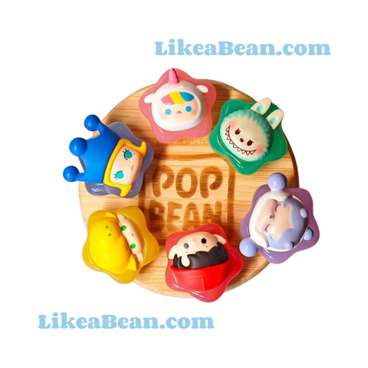 Pop Bean Lucky Star Series (Limited Park Edition) - Set of 6 beans