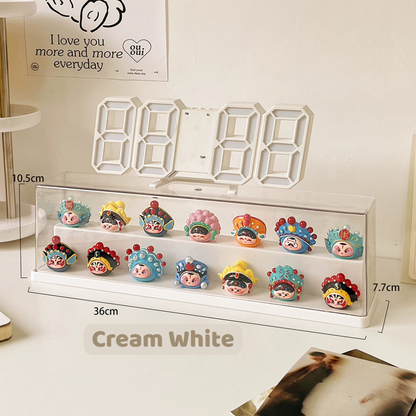 Pop Bean Acrylic Dust-Proof Figure Display Box 
