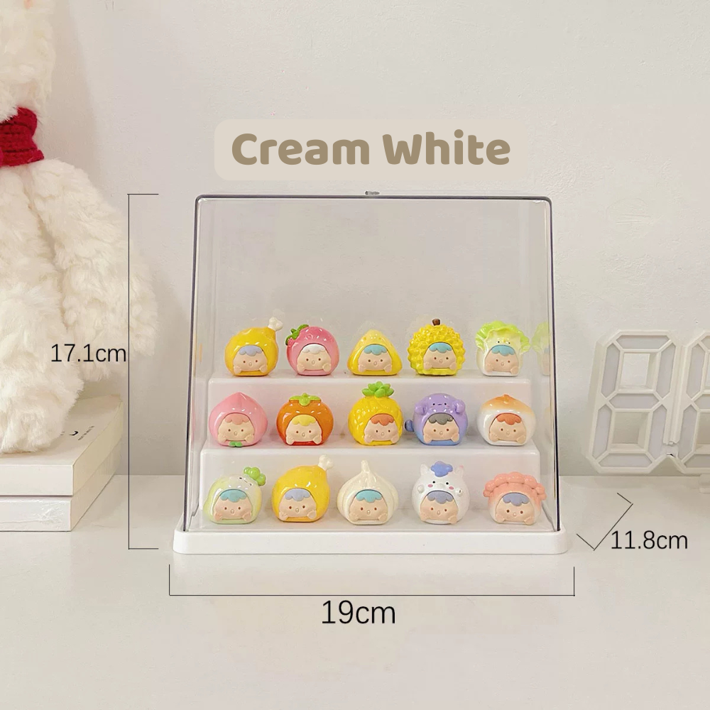 Pop Bean Acrylic Dust-Proof Figure Display Box 