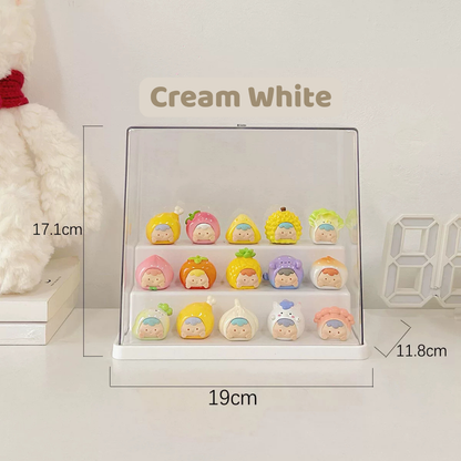 Pop Bean Acrylic Dust-Proof Figure Display Box 
