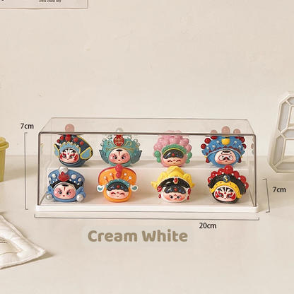 Pop Bean Acrylic Dust-Proof Figure Display Box 