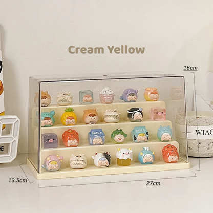Pop Bean Acrylic Dust-Proof Figure Display Box 