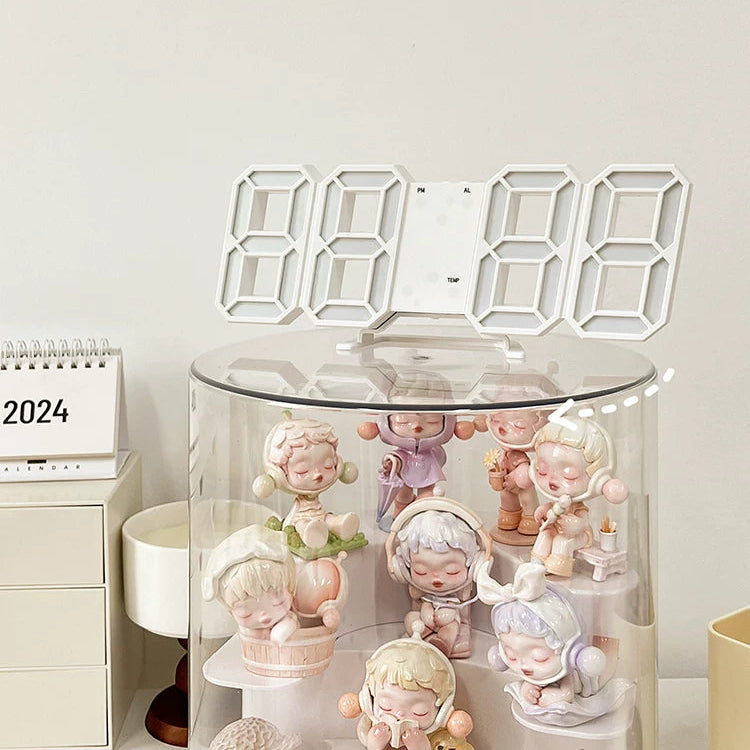  Pop Bean Acrylic Stepped Display Rack for Blind Box Figures 