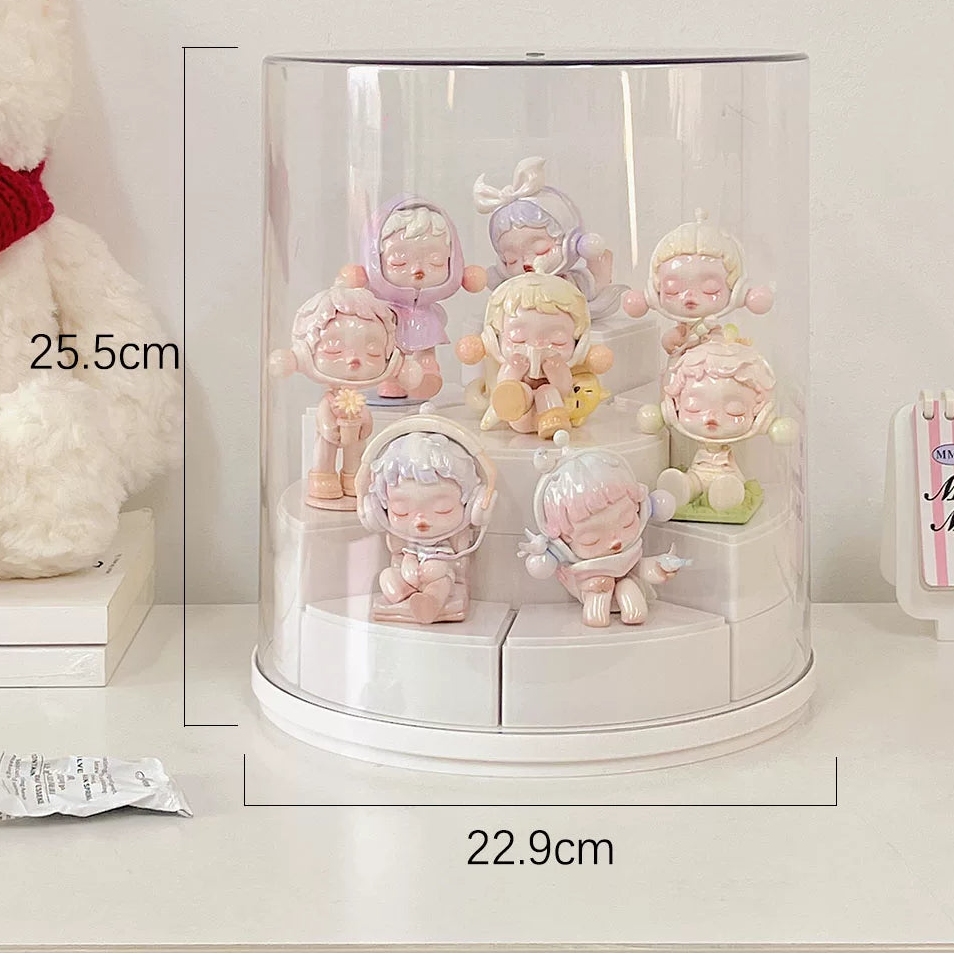  Pop Bean Acrylic Stepped Display Rack for Blind Box Figures 