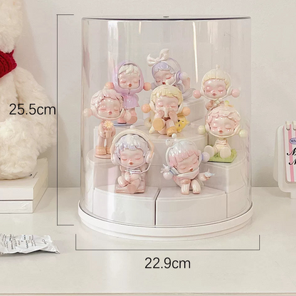  Pop Bean Acrylic Stepped Display Rack for Blind Box Figures 