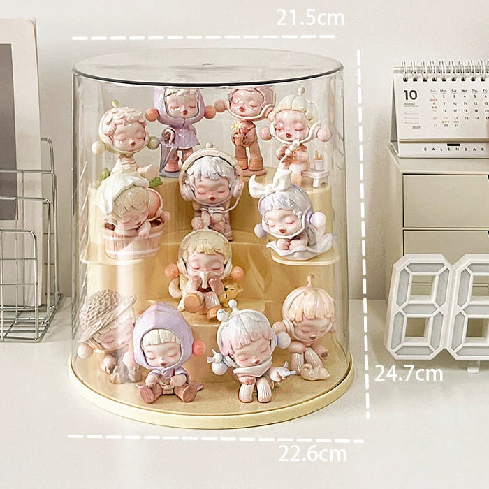  Pop Bean Acrylic Stepped Display Rack for Blind Box Figures 