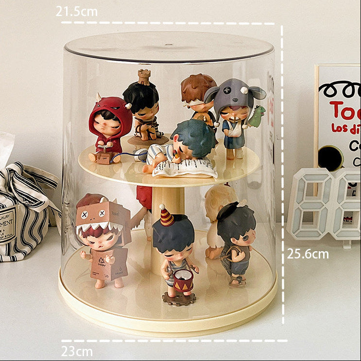 Pop Bean Acrylic Stepped Display Rack for Blind Box Figures 