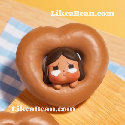 Pop Bean Baked Bread Fridge Magnet Figure Series - Crybaby