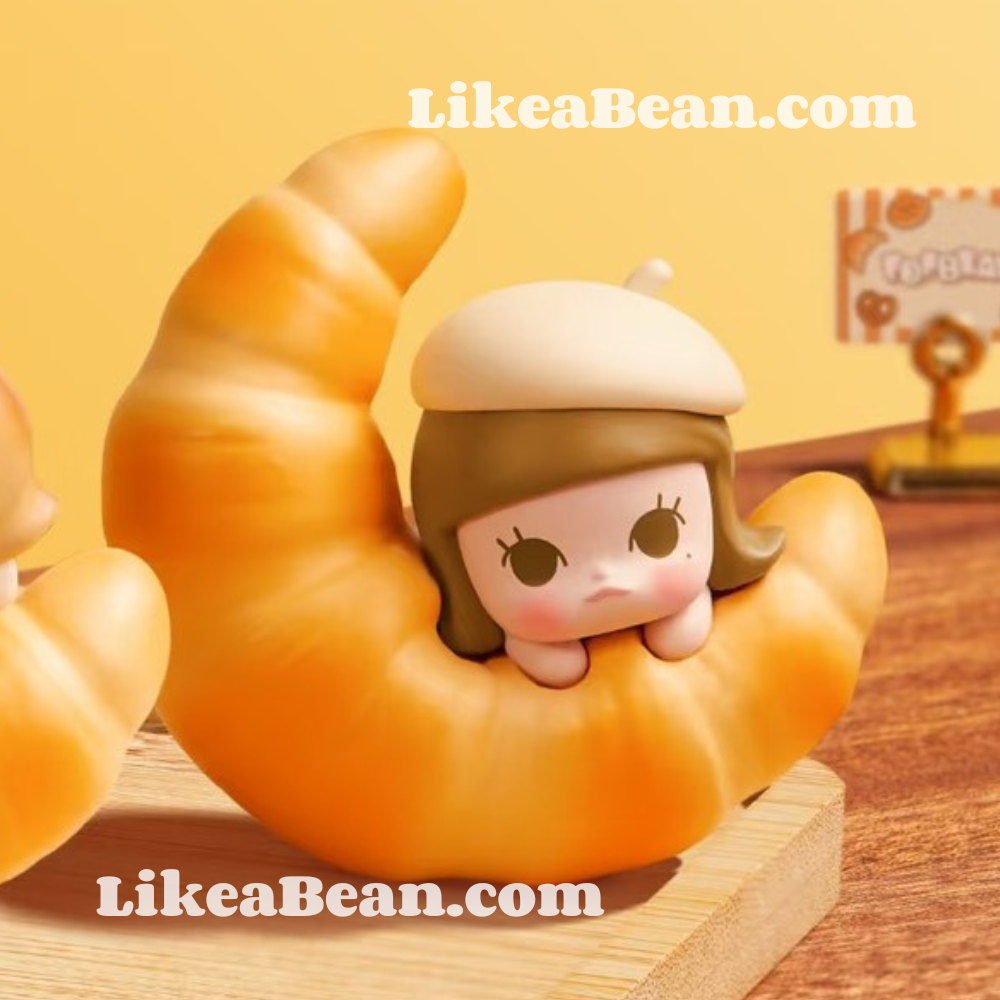 Pop Bean Baked Bread Fridge Magnet Figure Series - Molly