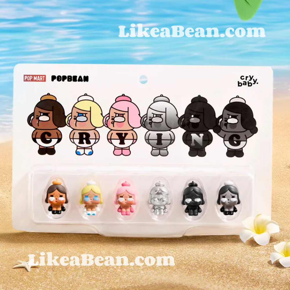 Pop Bean CRYBABY Born Series Set- Set of 6