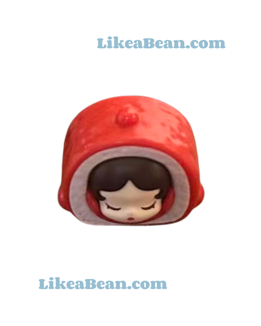 Pop Bean Colorful Cream Roll Series - Skullpanda Red Velvet