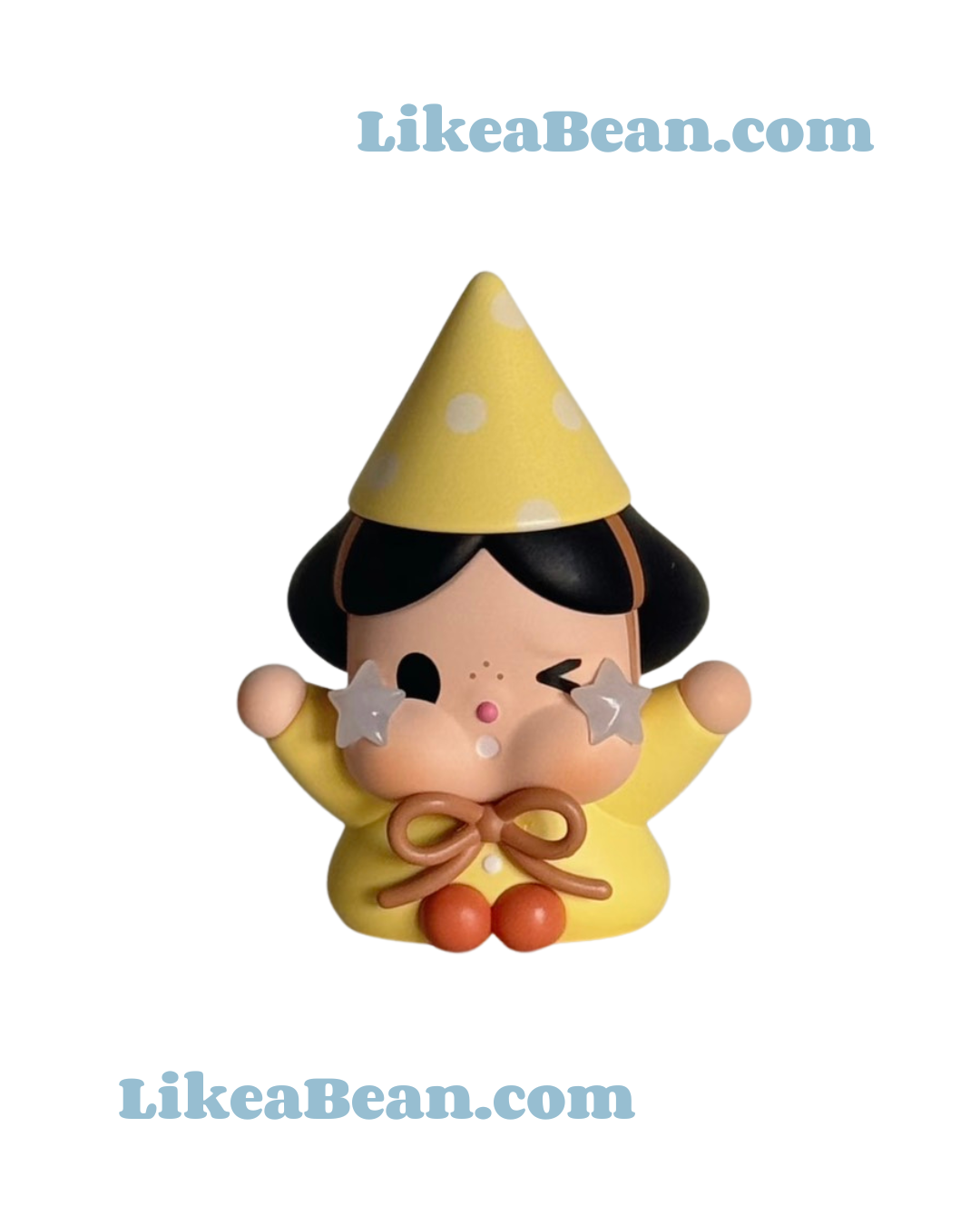 Pop Bean Crying To The Moon Sitting Series - The Dancing Star-Mini