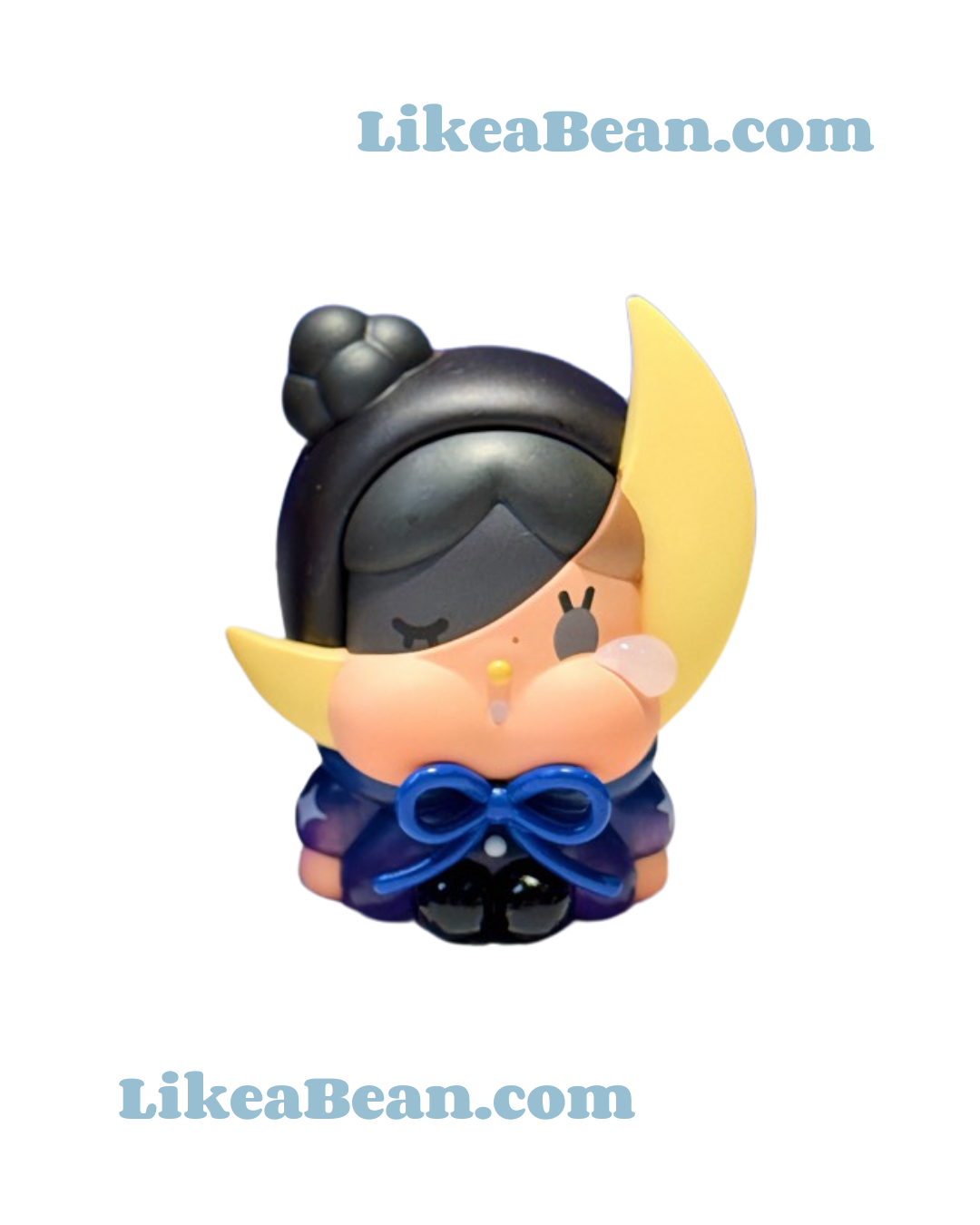 Pop Bean Crying To The Moon Sitting Series - The Half Moon-Mini

