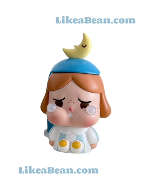 Pop Bean Crying To The Moon Sitting Series - The Moon Catcher-Mini