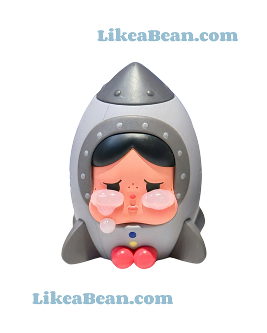 Pop Bean Crying To The Moon Sitting Series - The Space Traveller-Mini