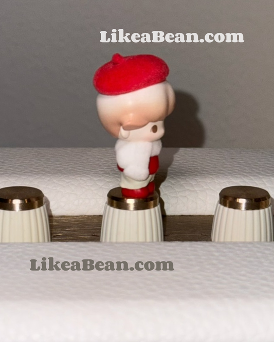 Pop Bean Fluffy & Cozy Series - Dimoo Snug Red Beret