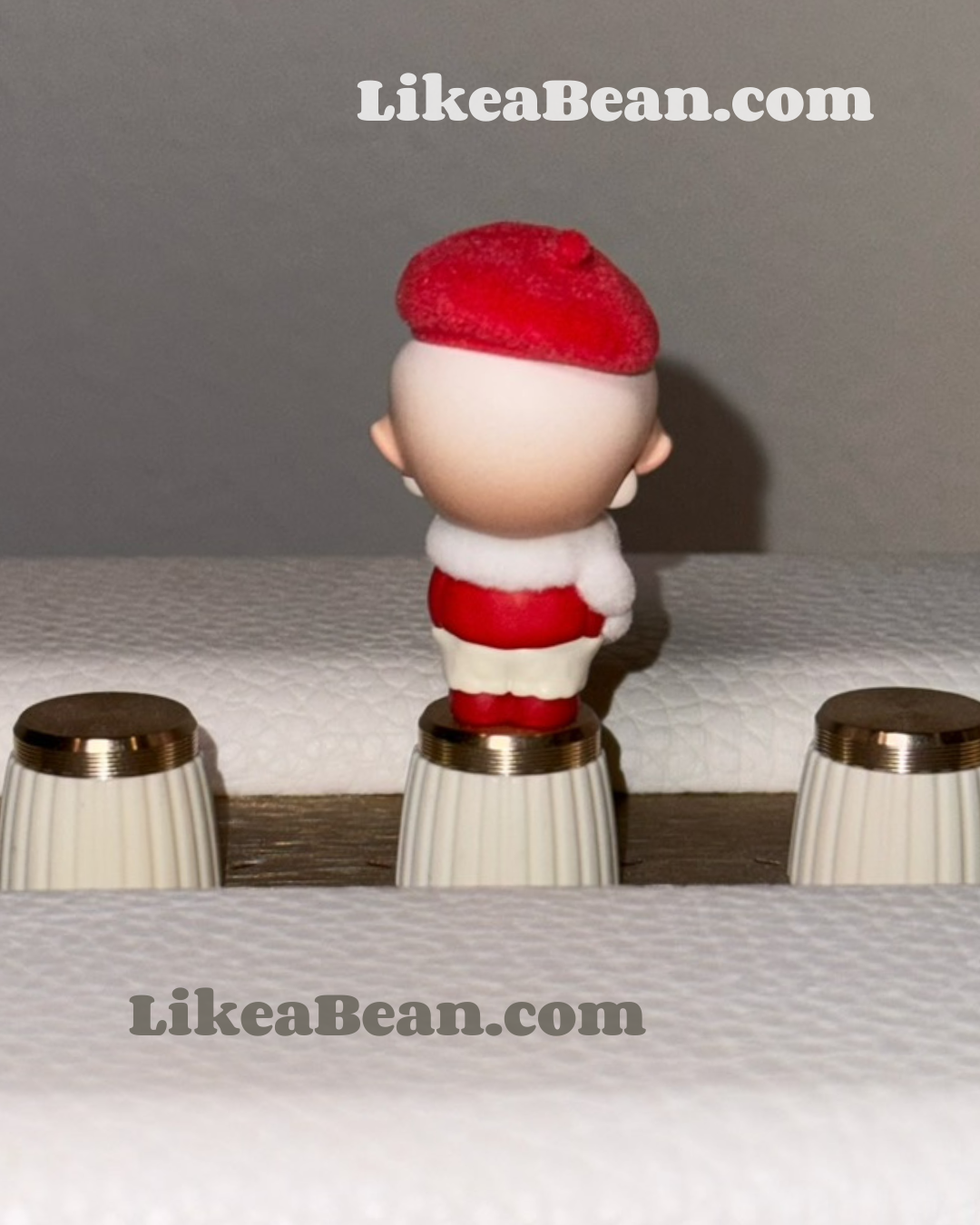 Pop Bean Fluffy & Cozy Series - Dimoo Snug Red Beret