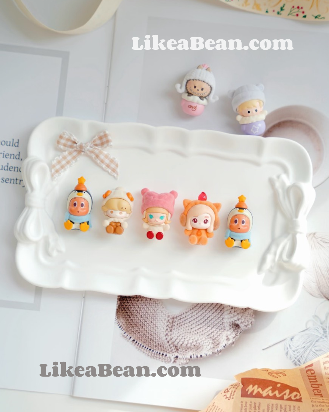 Pop Bean Fluffy & Cozy Series - Set of 17 beans