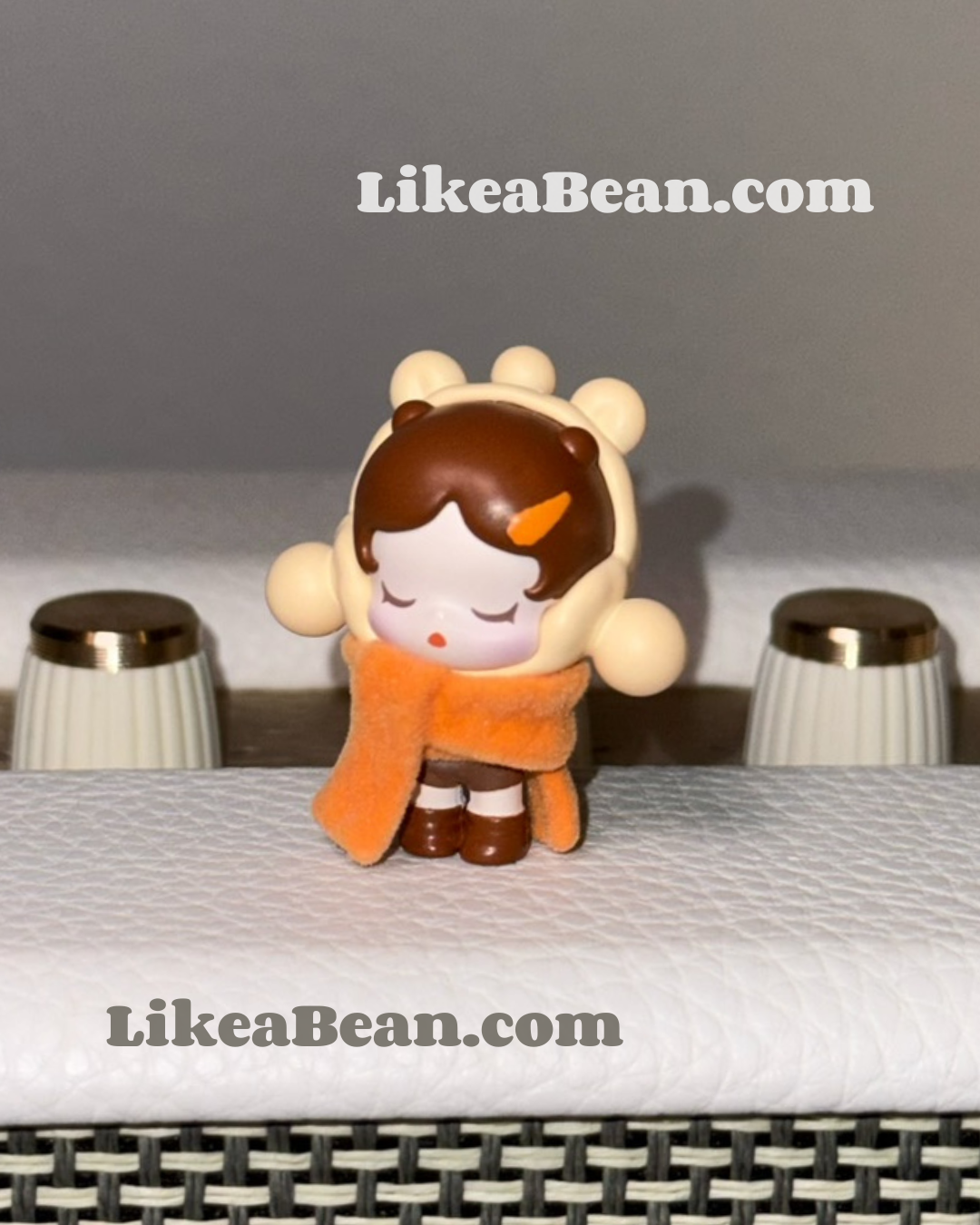 Pop Bean Fluffy & Cozy Series - Skullpanda Snug Scarf