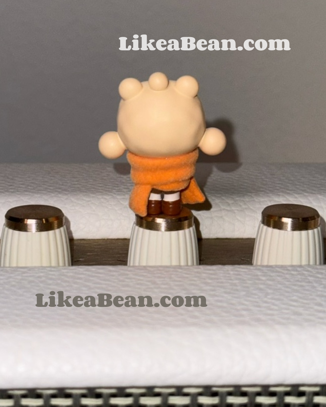 Pop Bean Fluffy & Cozy Series - Skullpanda Snug Scarf