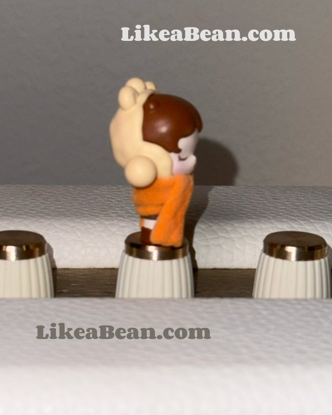 Pop Bean Fluffy & Cozy Series - Skullpanda Snug Scarf