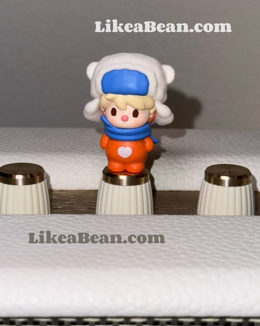 Pop Bean Fluffy & Cozy Series - Sweet Bean Snug Aviator Hat