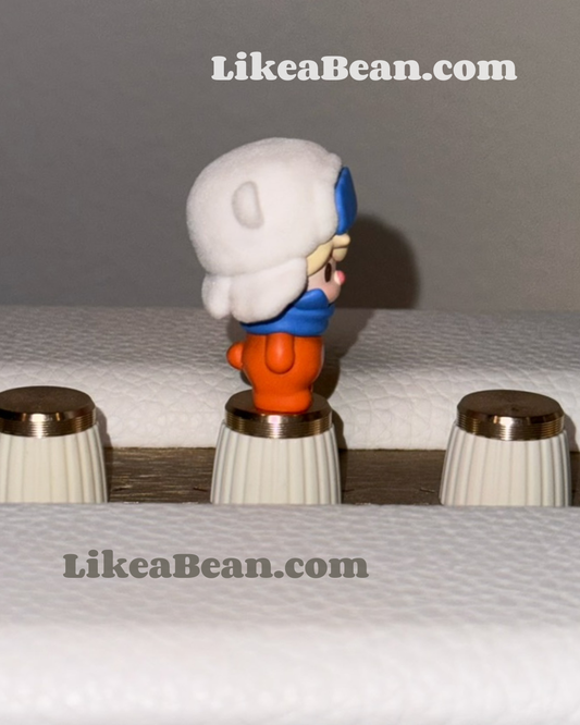 Pop Bean Fluffy & Cozy Series - Sweet Bean Snug Aviator Hat