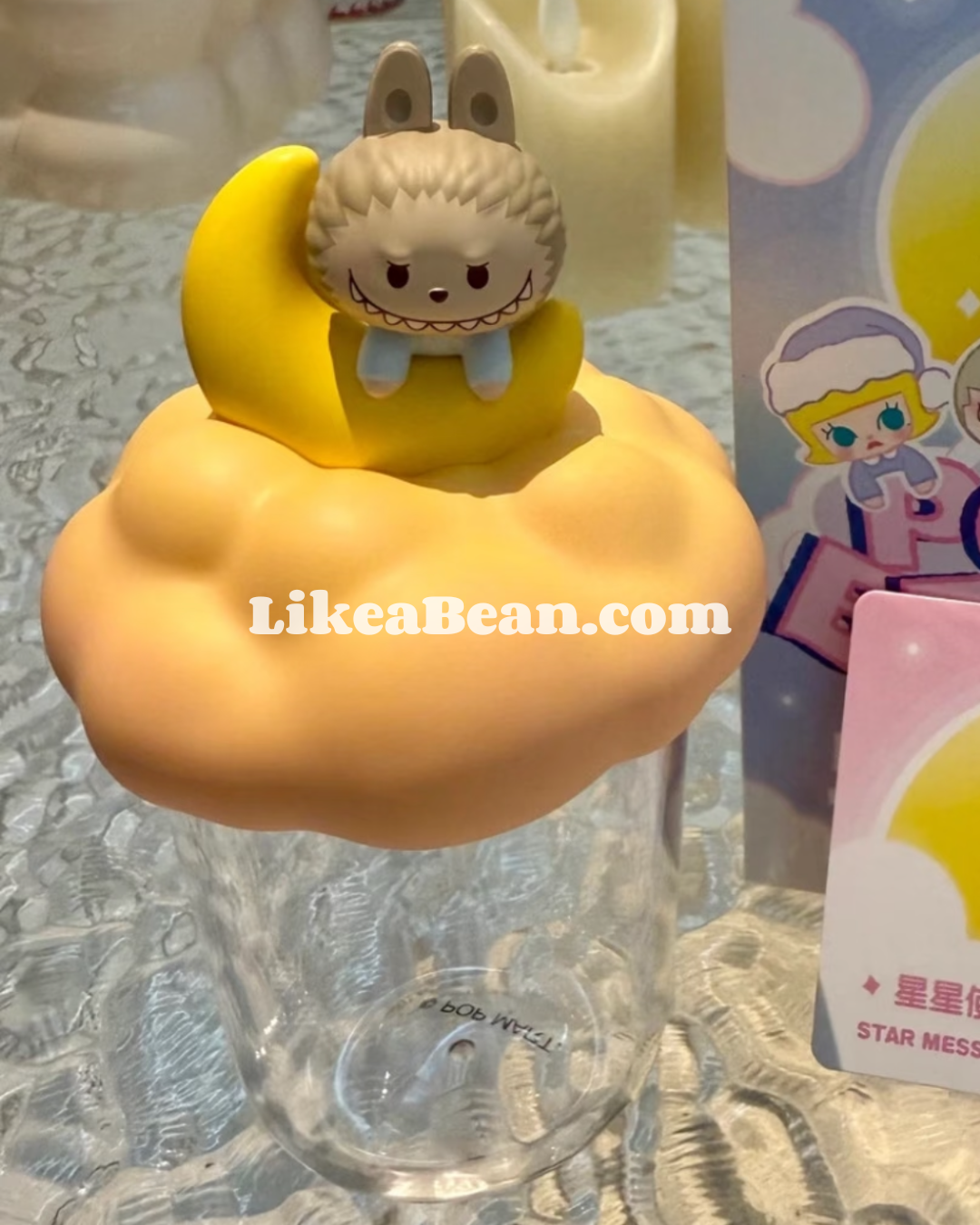 Pop Bean Lighting the Night Series Blind Bottle Labubu Star Messenger