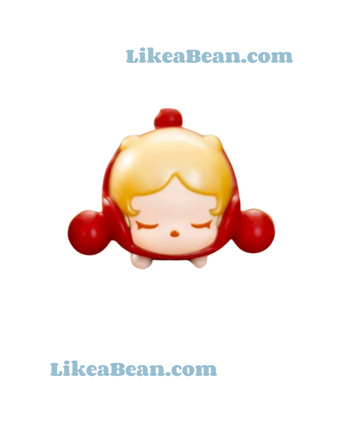 Pop Bean New Year Lying Baby Series - Skullpanda Red New Year Lying