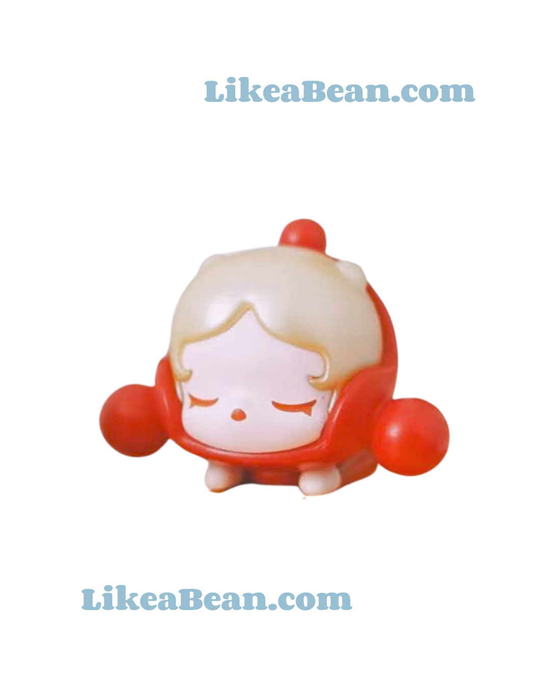 Pop Bean New Year Lying Baby Series - Skullpanda Red New Year Lying